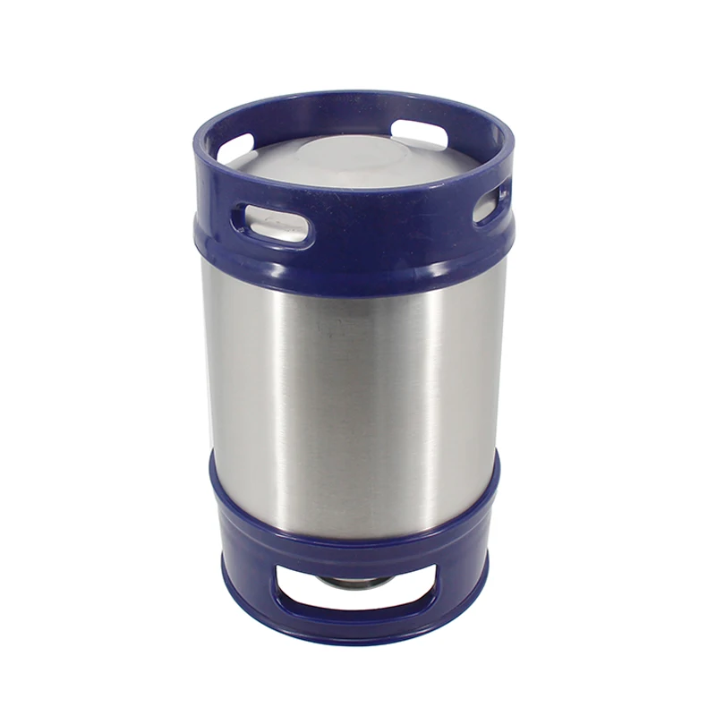 Plastic Handle Bottom Mini Keg 5L/128OZ with Type S Spear Single Wall Portable Ball Lock Spear Works Craft Beverage