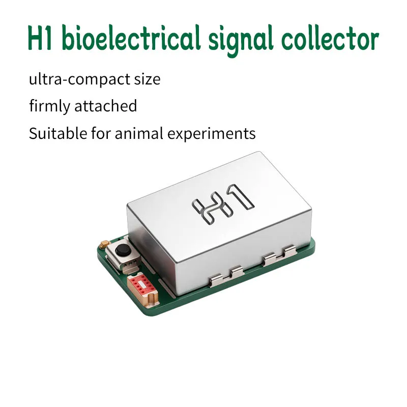 H1 EEG EMG Acquisition Module 24-Bit Bio-Signal Sensor for Mouse Animal Research with MATLAB Code Windows Software 125-2000SPS
