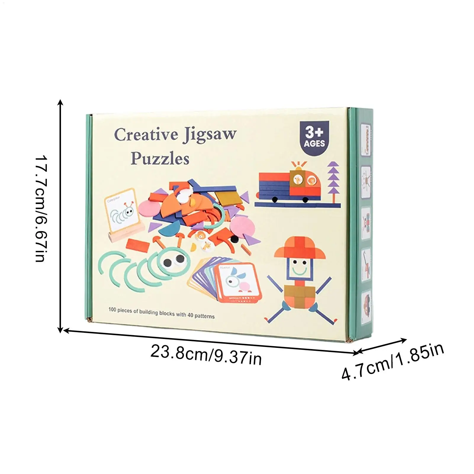 Rompecabezas con forma de tallo de madera, anillos de rompecabezas, palos inteligentes, actividades de aprendizaje para niños, niñas, viajes, dormitorio, escuela en casa