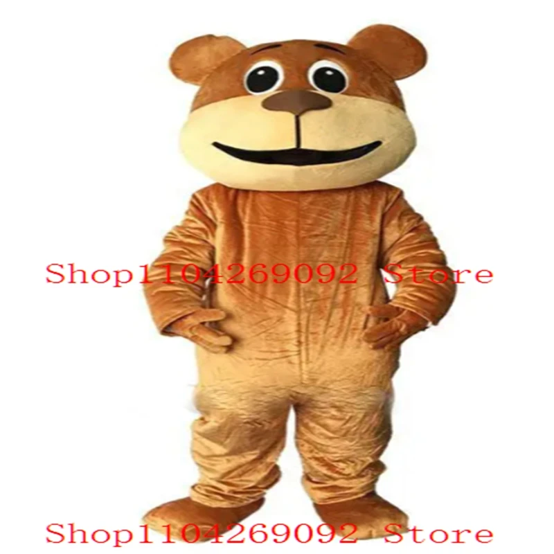 

Hot Sale Plush Animal Clothing Props Cartoon Big Bear Mascot Costume Customize Walking Effect Animal Mascot Costume Design