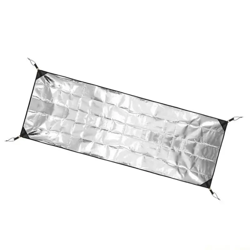 

31BE Outdoor Picnics Mat Sleep Tent Pad Aluminum Foil Foams Insulating Camping Mat Sleep Tent Pad Thermal Insulating Mat
