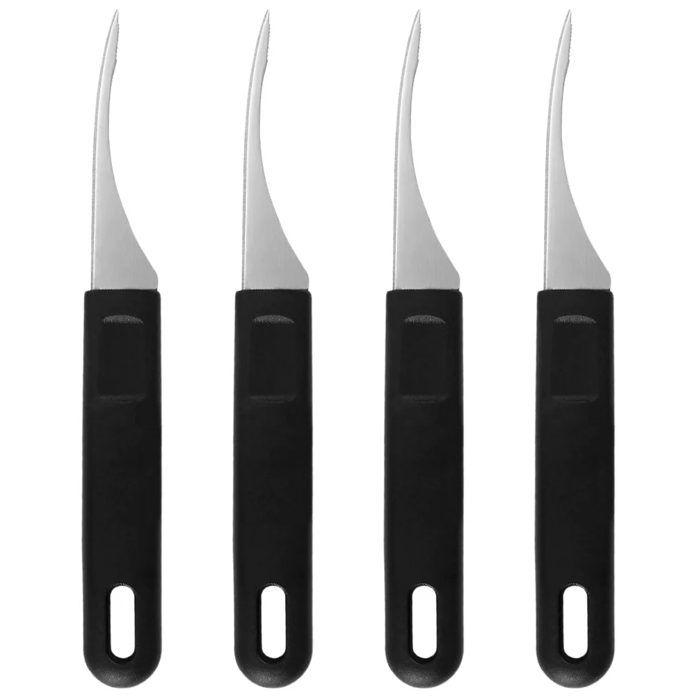 

4Pcs Shrimp Deveiner Tool Stainless Steel Portable Shrimp Peeler Easy Shell Removal Kitchen Supplies Cooking Tool