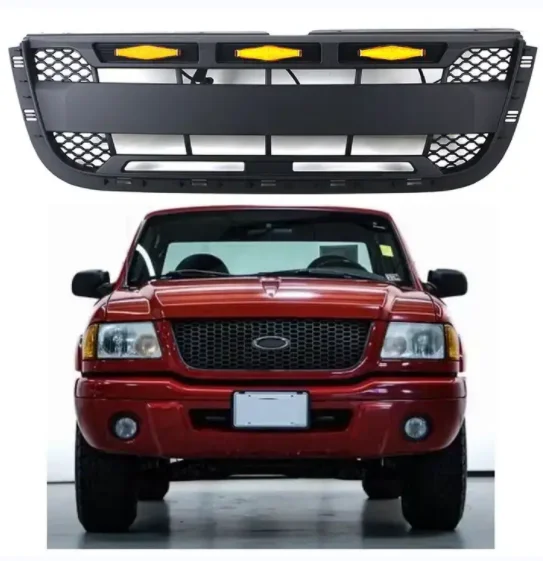 

2001-2003 Auto Parts Other Exterior Accessories Front Grille Radiator With Lights Fit for Ford Ranger