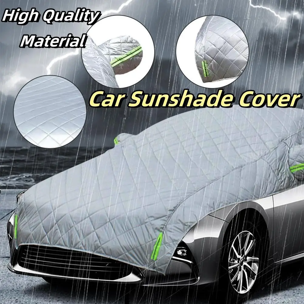 

Car Sunshade Cover Half Hood Pickup Truck SUV Car Sunshade Cover Sun Protection Thermal Insulation Dust Snow Protection