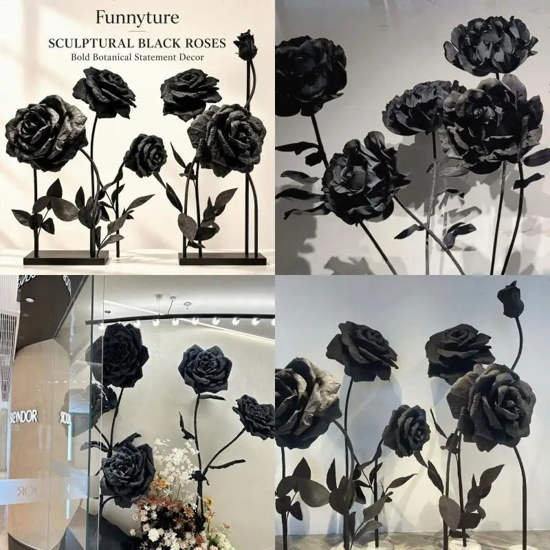 flor-de-papel-rosa-negra-gigante-decoracion-de-boda-plegable-ecologica-ahorra-espacio-rosa-de-simulacion