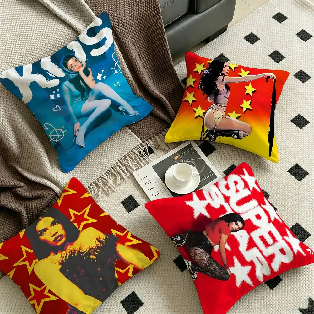 Os Case for k-Kenia singer Pillow Gift Home Office Decoration Bedroom Sofa Car Cushion Cover case 45x45