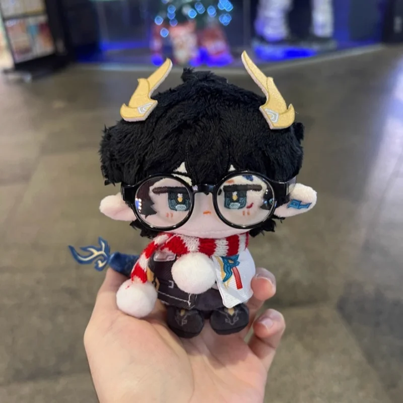 Genuine Honkai Star Rail March 7th & Dan Heng Plush Dolls Small Sitting Pose Hanging Ornament by Tenghuang Animation Anime Gifts