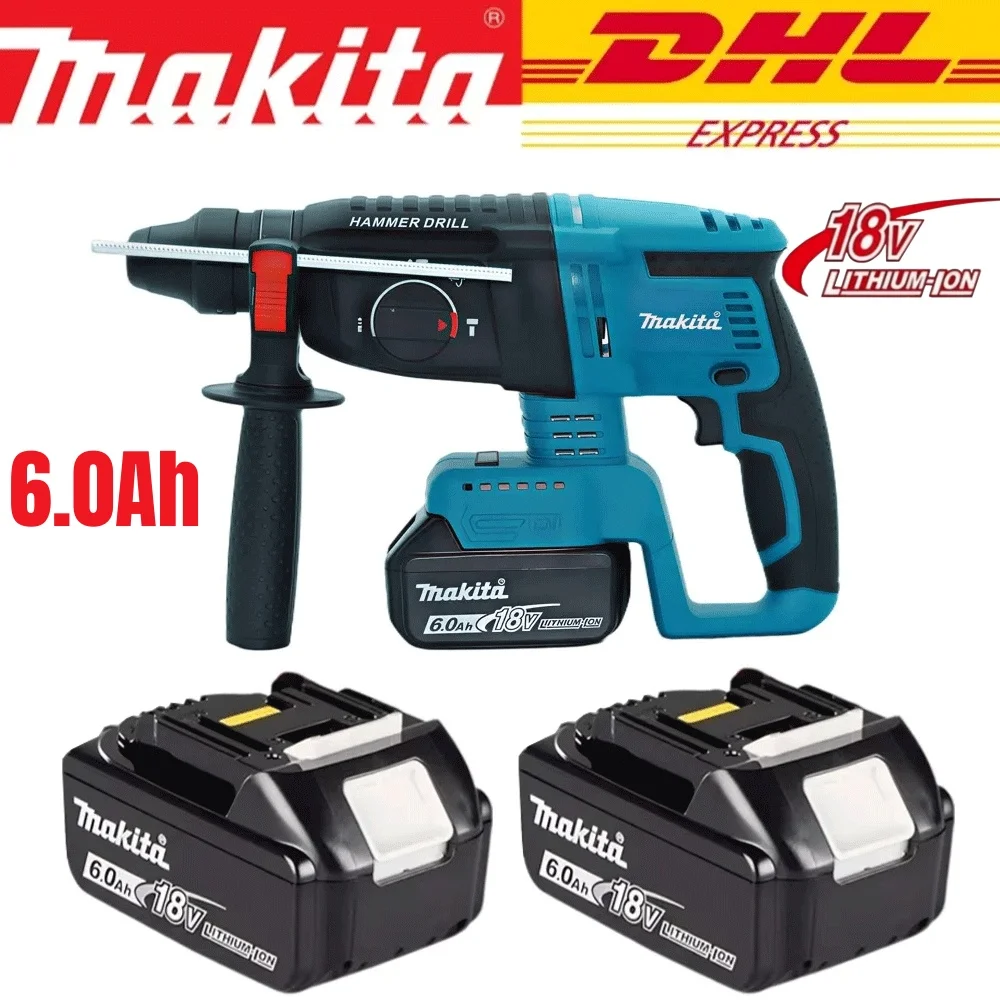 

Аккумулятор Makita 18V 6Ah, перезаряжаемый, литий-ионный, на элементах 18650, подходит для электроинструментов Makita