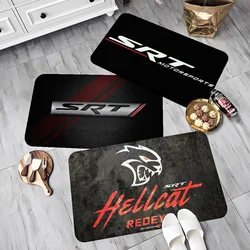 SRT Hellcat Demon Dodge Hallway Carpet Non-Slip Laundry Room Mat Laundry Decor Balcony Child Living Room Bedside Area Rugs