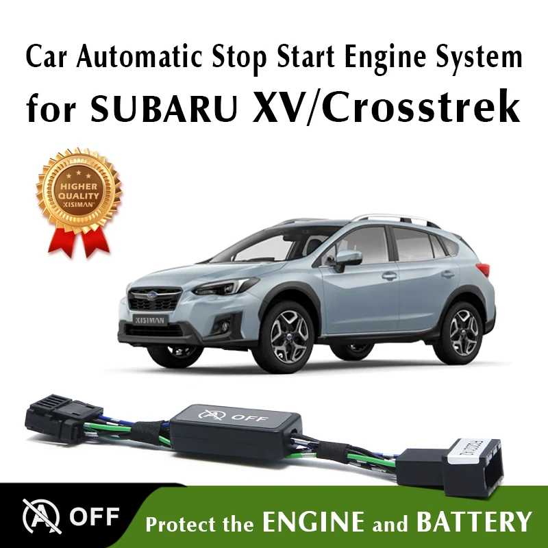 For SUBARU XV / Crosstrek GT 2017-24 Car Automatic Stop Start Engine System Off Closer Control Sensor Plug Smart Stop Cancel