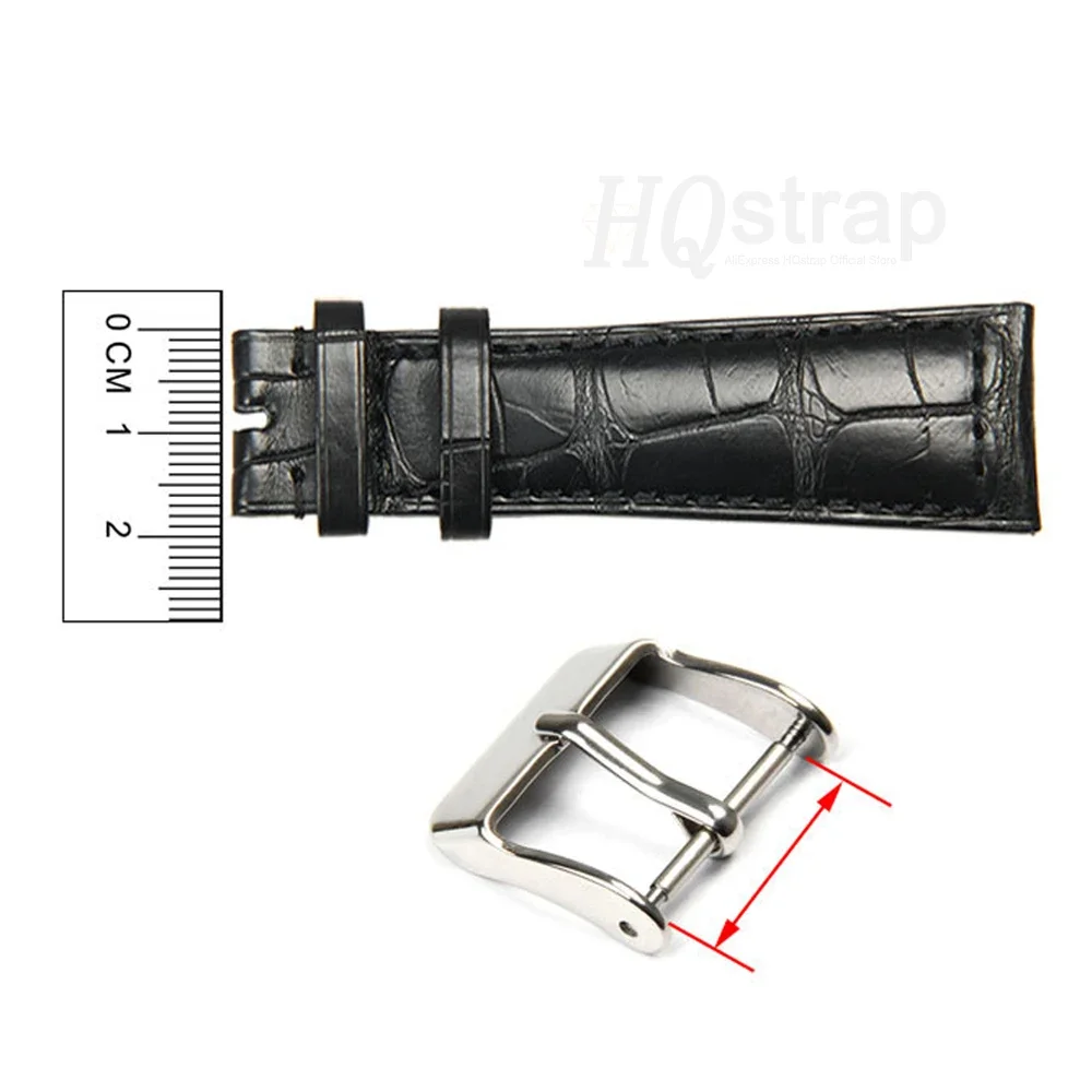 16mm 18mm 20mm Watch Buckle Stainless Steel Pin Button Metal Silver Gold Watchbands Strap Clasp Replacement Buckles Accessories