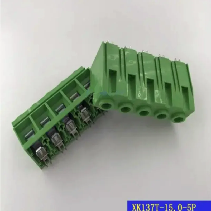 5PCS  115A1000V high power high current screw type pure copper terminal block XK137T-15.0MM2P3P4P5P6P