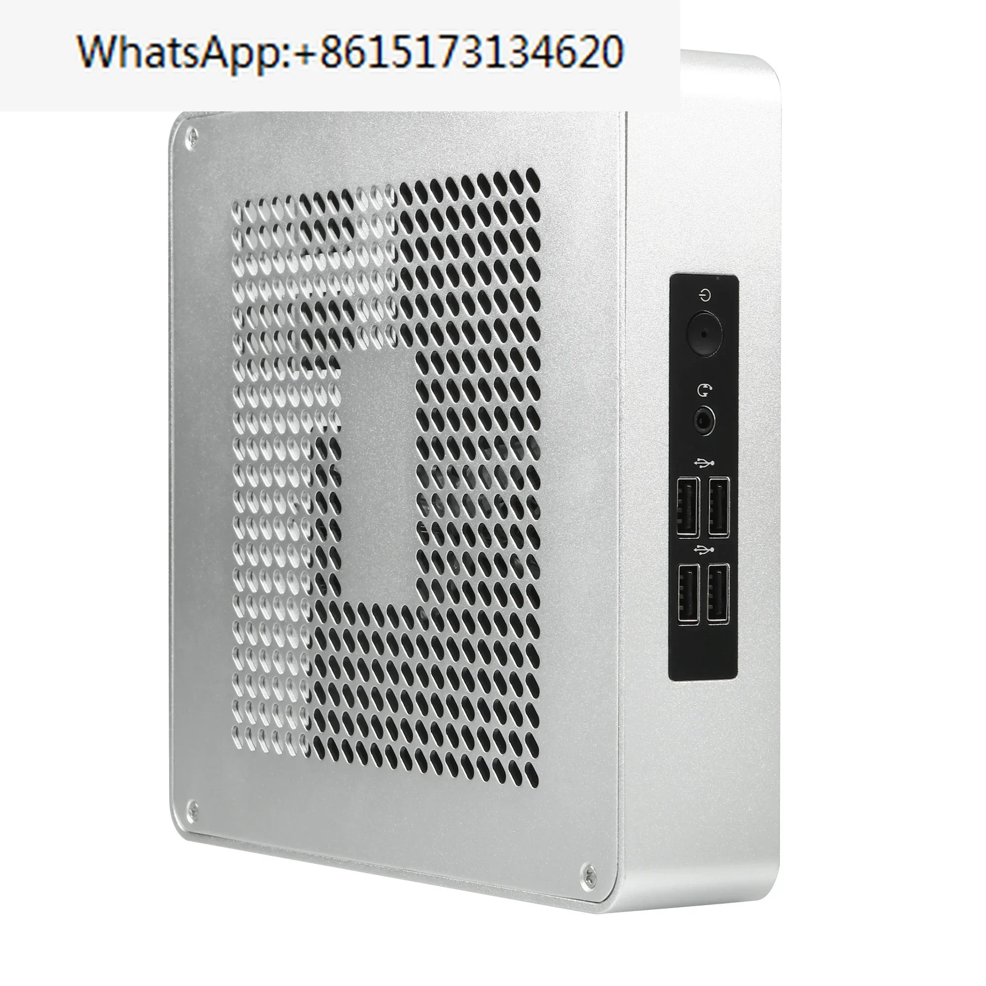 

Мини-шкаф SKTC TA45, тонкий шкаф itx, бесшумный, промышленное управление, КПК, наполовину высоты, задняя подвеска