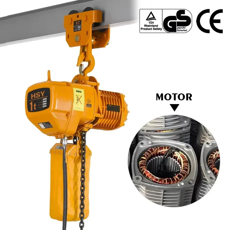Construction Works Nitchi Type 3 Ton Cheap Electric Chain Hoist