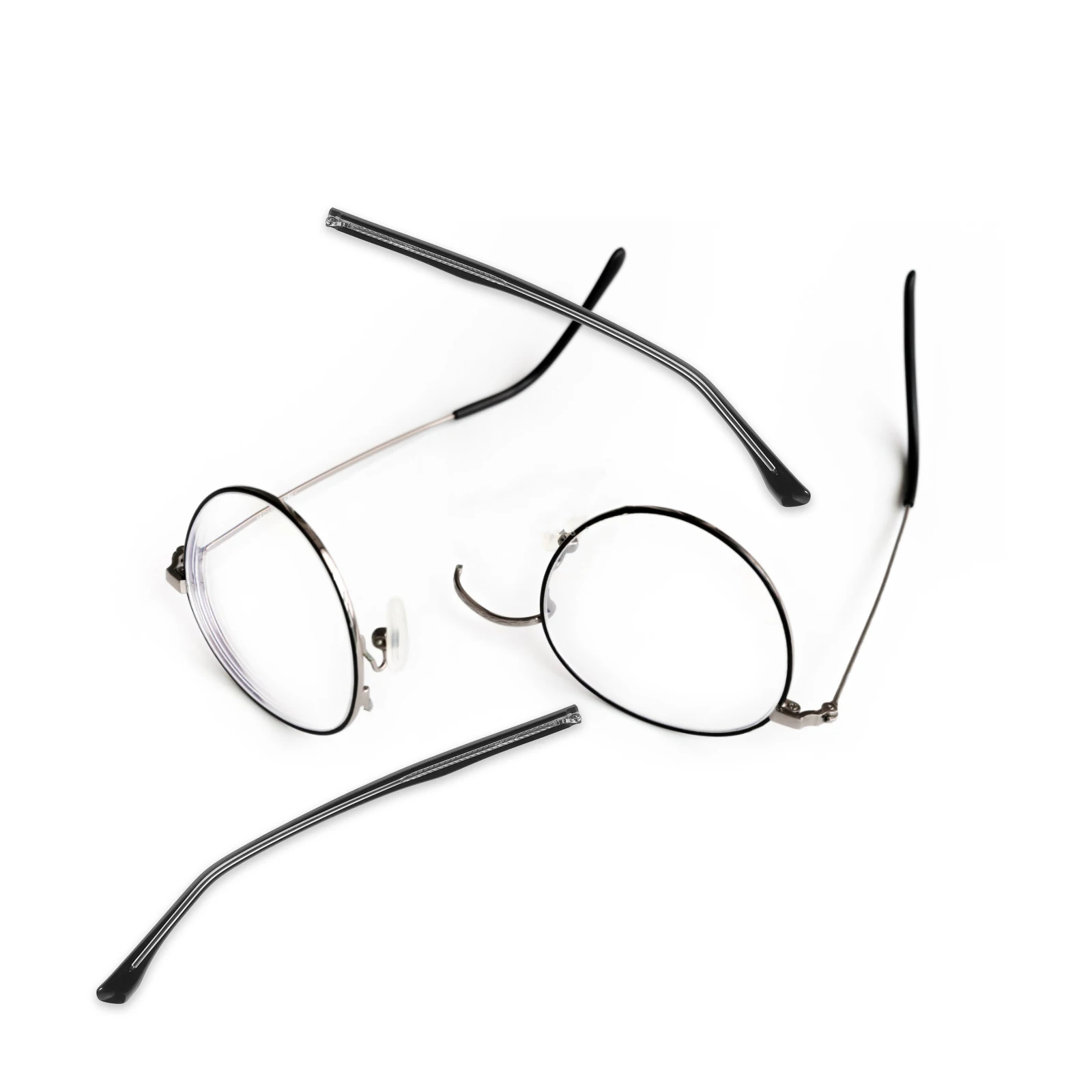 

Eyeglass Temple Replacement Black Ferroalloy Compatible Sunglasses Reading Glasses Frame Antislip Comfortable Glasses