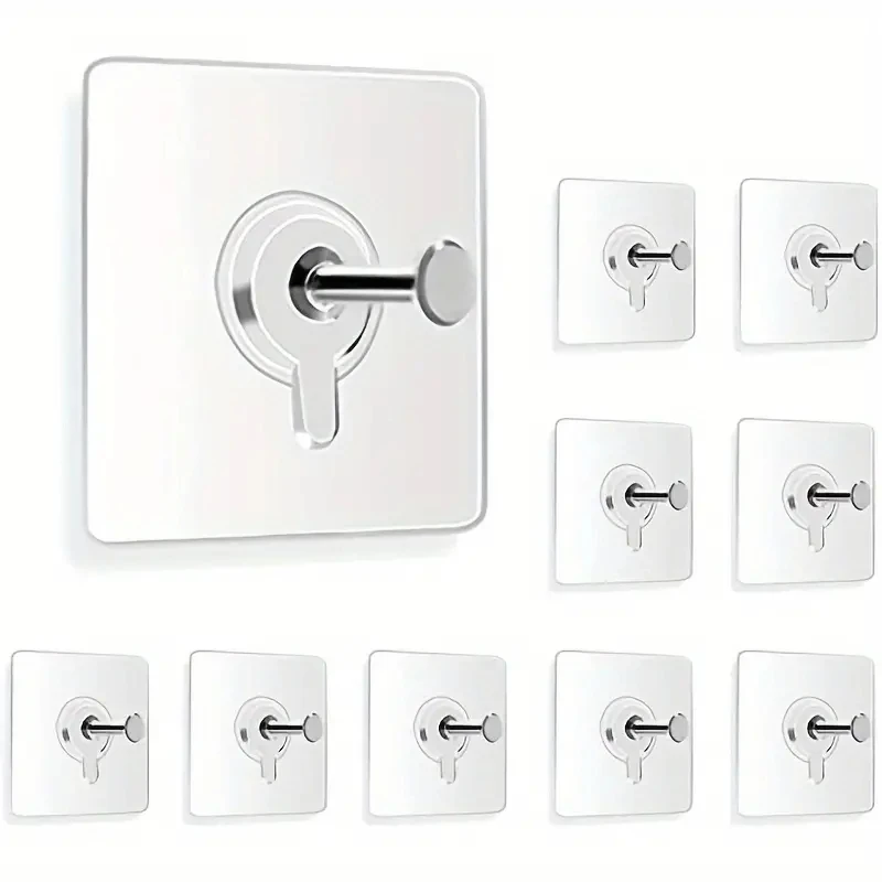 10PCS non-punching non-marking adhesive hook hook decorative painting photo frame sticker hook