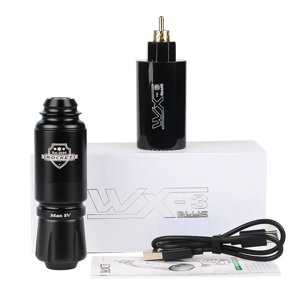Tattoo Kit High Power Tattoo Pen Kit For Permanent Makeup Tattoo Machine Kit Tattoo Power Supply Tattoo Gun Ring Control Switch