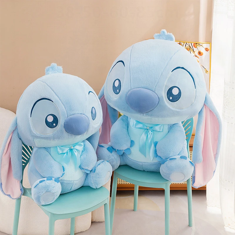 

70cm Kawaii Stitch Plush Toy Disney Stuffed Doll for Kids Birthday Xmas Gift Cute Lilo and Stitch Doll Soft Teddy Bear Pillow