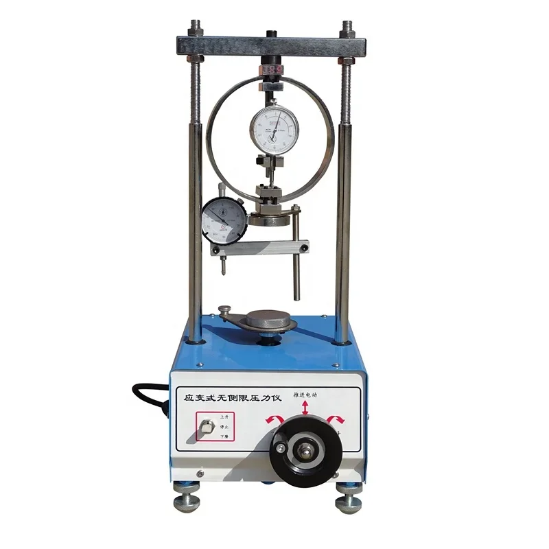 

High Quality and Good Price Compression Test Strain Type Pressure Gauge Lime Soil Unconfined Compressive Strength Press