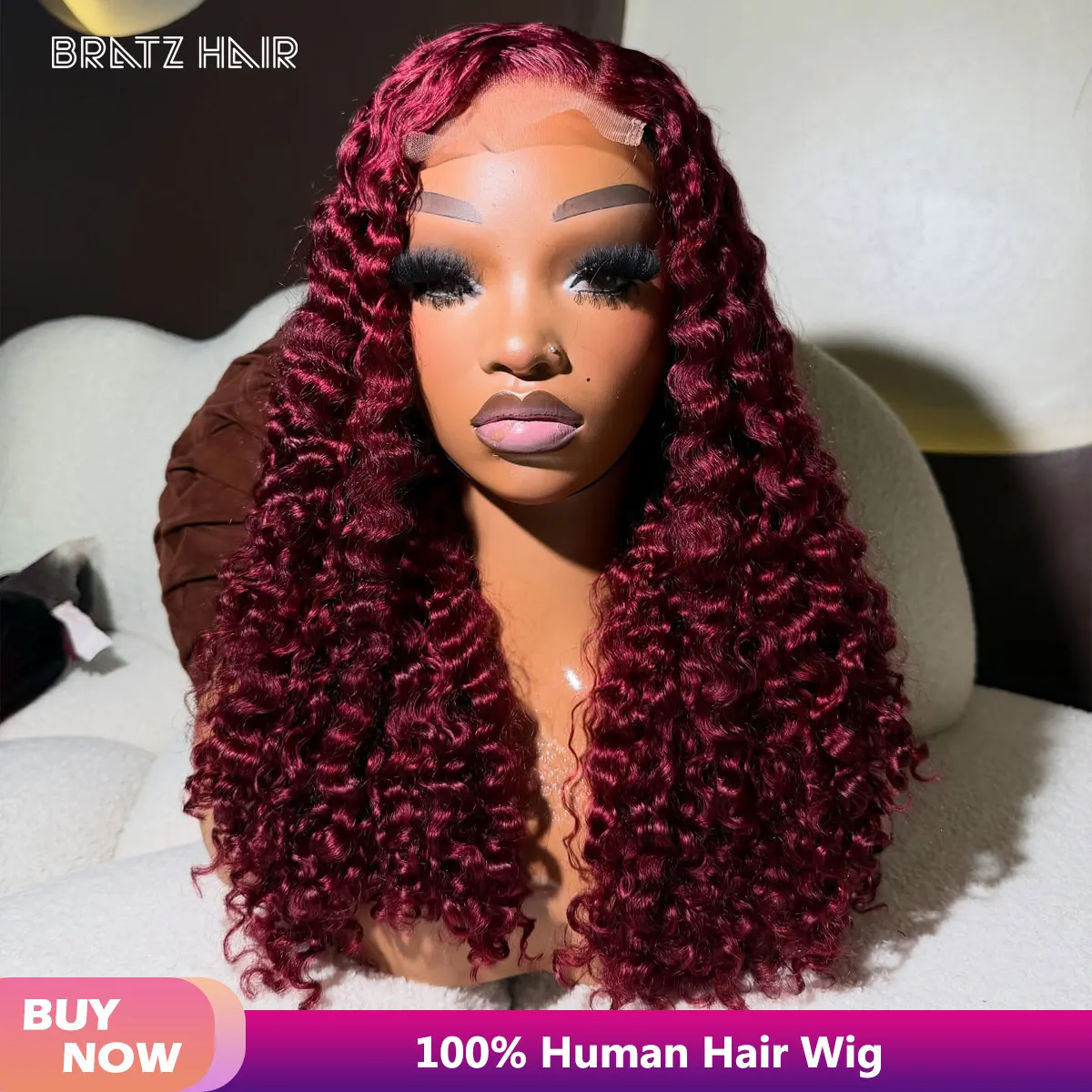 

Парик-боб из 100% натуральных волос, цвет вина, с двойным вытягиванием, бирманские локоны, 99j бургундский, с закрытием 4x4, для чернокожих женщин