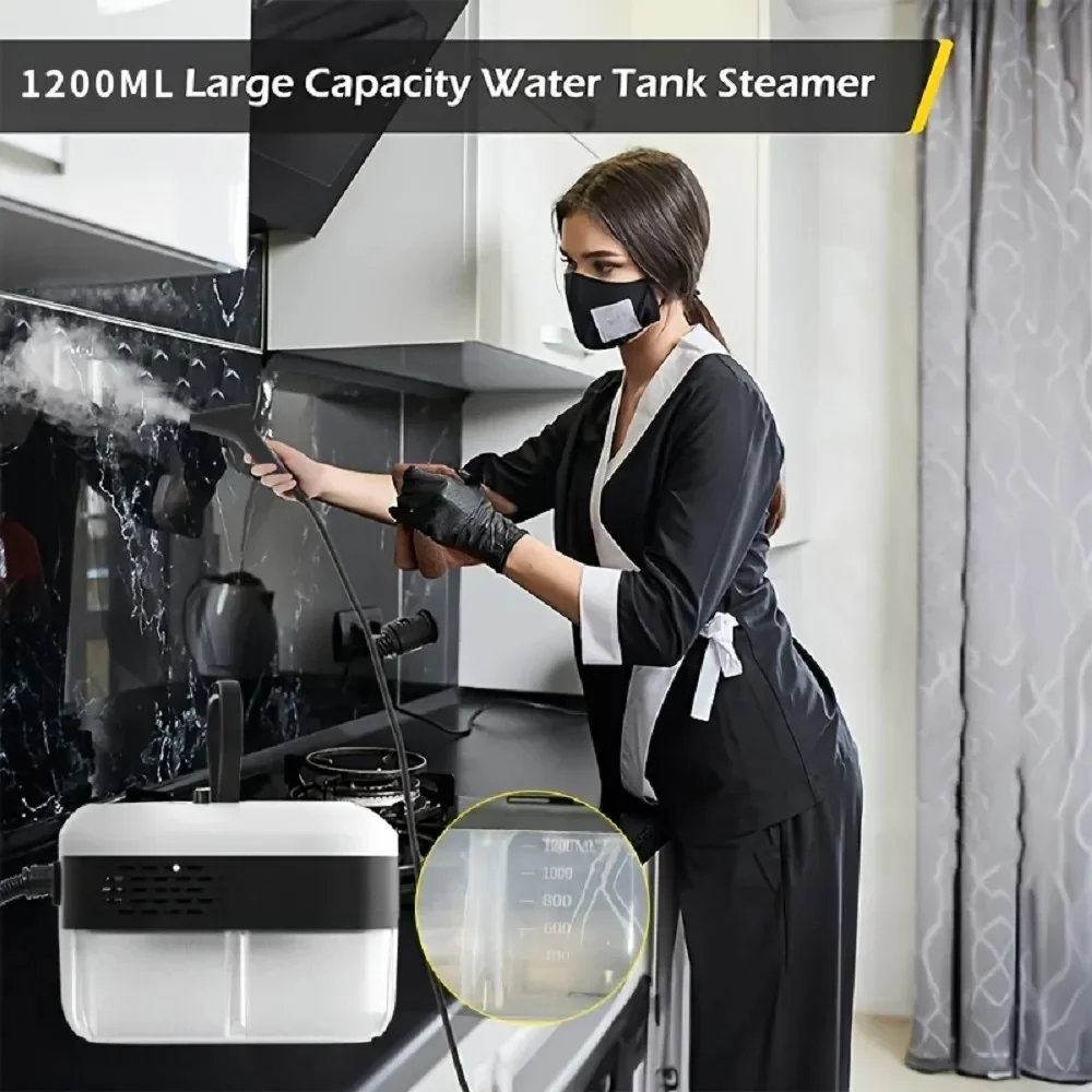

Steam Cleaner High Temperature Sterilization Air Conditioning Kitchen Hood Home Car Steaming Cleaner 110V US/220V EU Plug