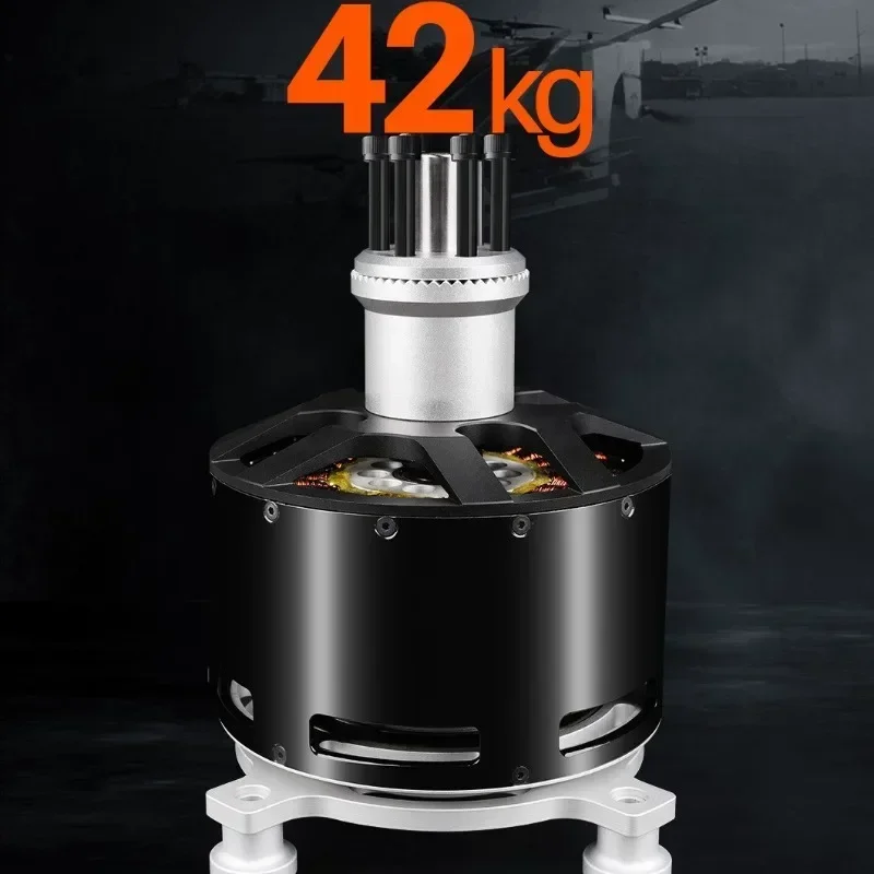 Multi-rotor aircraft power motor, large-load high-efficiency model motor