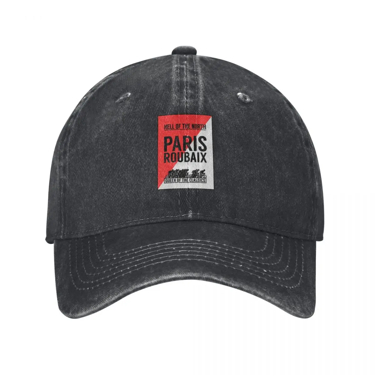 

PARIS ROUBAIX : Vintage Bike Racing Print Baseball Cap Sun Cap Visor Golf Women Men's