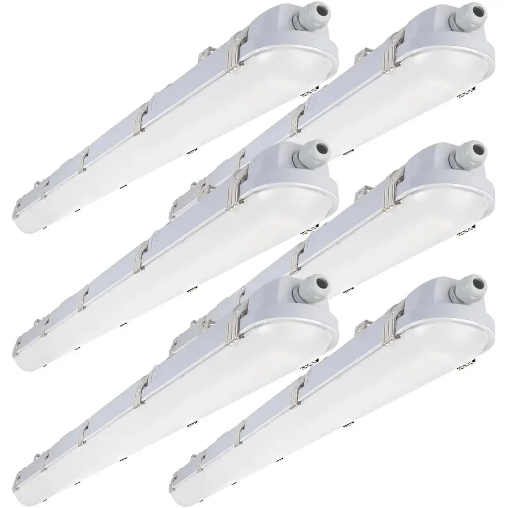 

4T LED Tight Lights 60W/50W/40W Adjustable, 4000/5000/6500K Dimmable Proo Light ixtures or Car Wash, Walk in reezer, Carport, IP