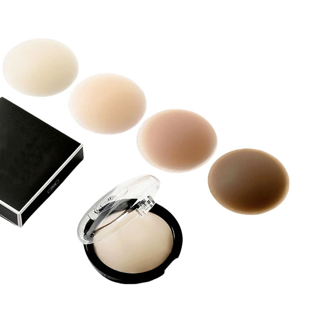 رقع صدر نسائية صيفية رفيعة غير مرئية من السيليكون مصممة خصيصًا لفساتين الزفاف لمنع عيوب خزانة الملابس #5