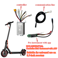 KCQ Electric Scooter Universal Controller PRO Instrument with APP Accessories, Suitable for 8.5-inch Scooter 36V15A350W Motor