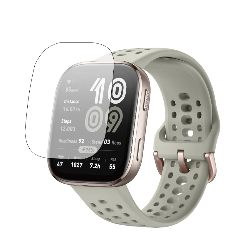 5 pçs tpu macio smartwatch claro película protetora capa para amazfit bip 6 relógio inteligente protetor de tela bip6 acessórios