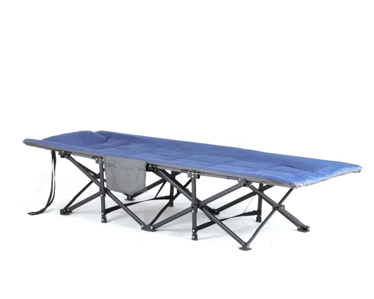 

Premium Deluxe Integrated Pearl Mattress Portable Camping Bed Rollaway Bed