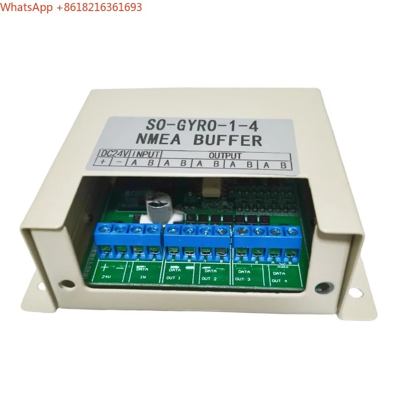 Limited Offer Marine SO-GYRO-1-4 NMEA Buffer 4 Output Splitter