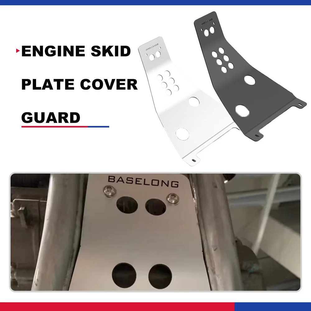 

For HONDA CRF300L 2021 2022 2023 CRF 300L 2024 Motorcycle Accessories Skid Plate Bash Frame Guard Under Engine Protection Cover