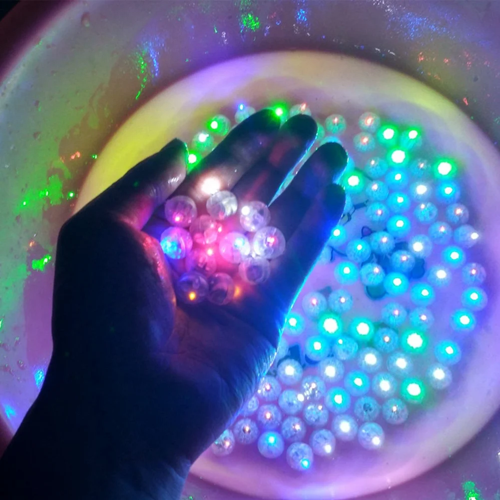LICE-20 個ミニラウンドボール LED バルーン RGB ライトバレンタインデーフラッシュランプランタンクリスマスハロウィンウェディングパーティー