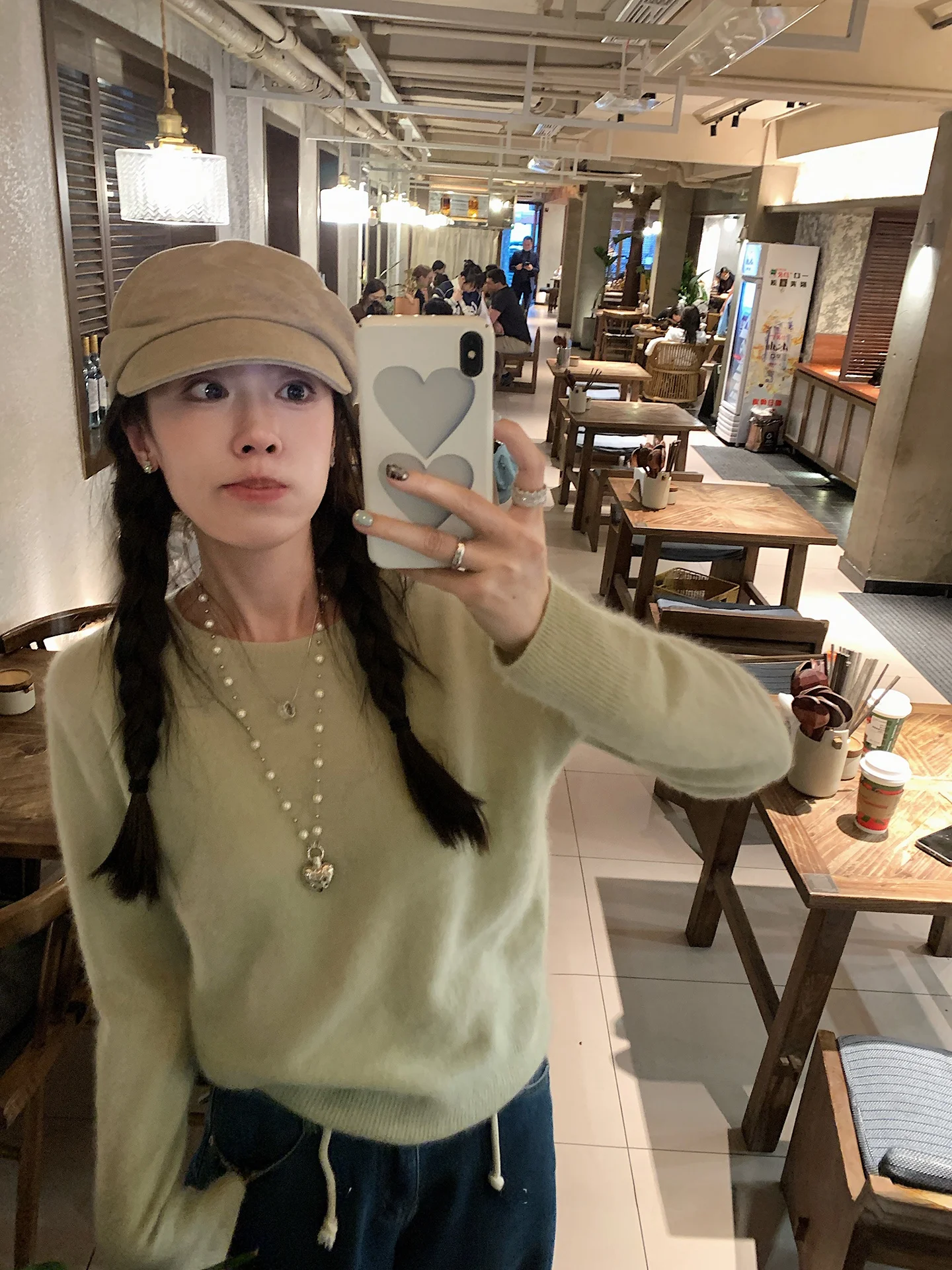 

Женский шерстяной длинный пуловер Stberry Jump, свитер свободного кроя, V-Ne Fce на подкладке, зимний топ для похудения...