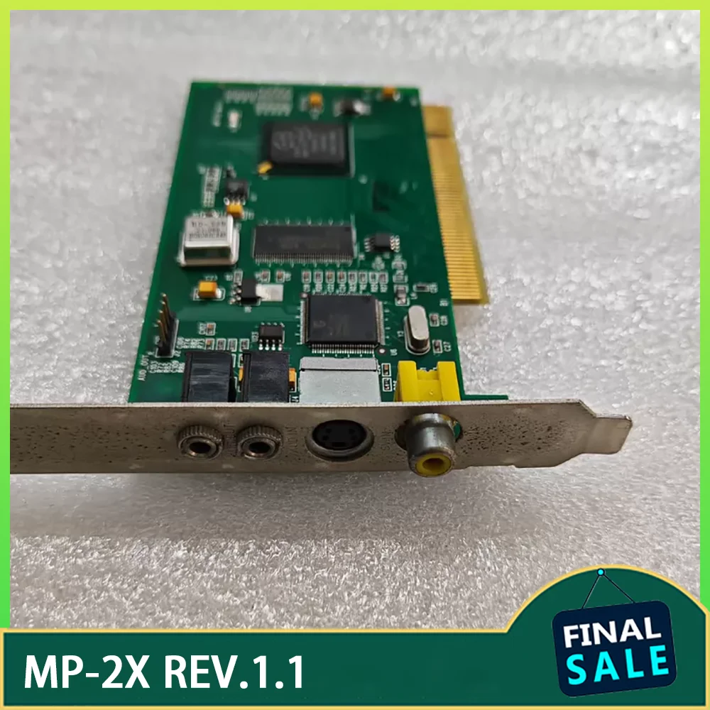 

Image capture card MP-2X REV.1.1