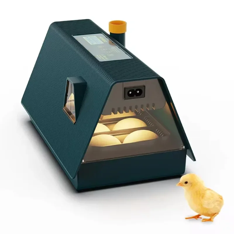 New House 10 Egg Mini Solar Fully Automatic Chicken Duck Goose Hatching Machine Incubator for Sale