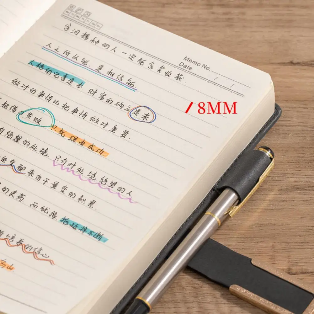 防水スクラッチプルーフ厚紙ジャーナル、超厚手のフェイクレザー学生ノート、教師のためのレトロな日記