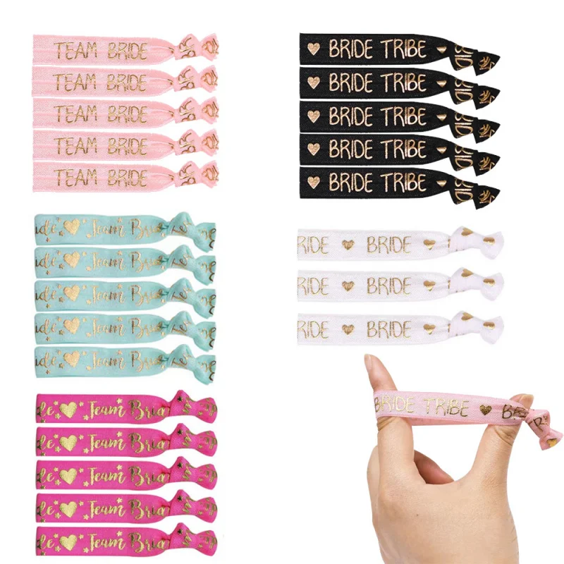 Gelang Elastis Pengiring Pengantin Tim Gelang Elastis Set Pita Elastis Pengiring Pengantin Pesta Tunggal