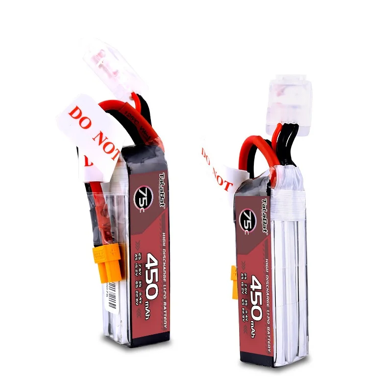 3S 11.1V 450mAh 75C LiPo Battery For RC Helicopter Quadcopter FPV Racing Drone Parts 11.1v Drones Battery With XT30 Plug