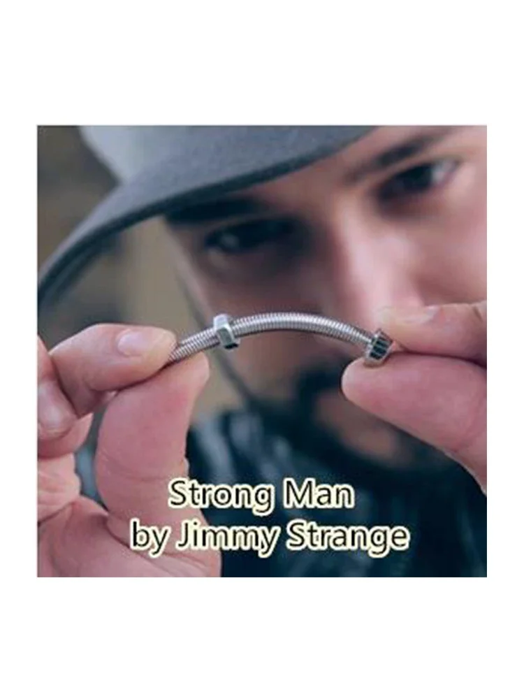 Strong Man Bending Screw Close Up Street Magie Props Mentalism Professional Magic Tricks For Magician Stage Magia Gimmicks Toy