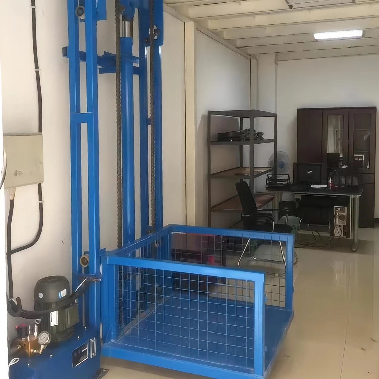 

Electric Freight Elevator Lifting Platform Cargo Lift in Construction Work Heavy Loading Goods Lift Capacity Lift