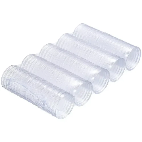 투명 동전 캡슐 거치대 보관 상자 케이스, 동전 메달용 수집 상자 케이스, 캡슐 보호 상자 컨테이너, 100 개, 30mm
