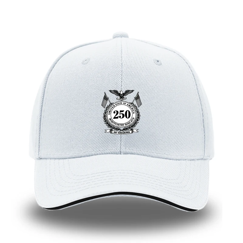 Unisex Adjustable Patriotic Baseball Cap American Flag Eagle Print Sandwich Hat Breathable Casual Outdoor Sports Cap for Men