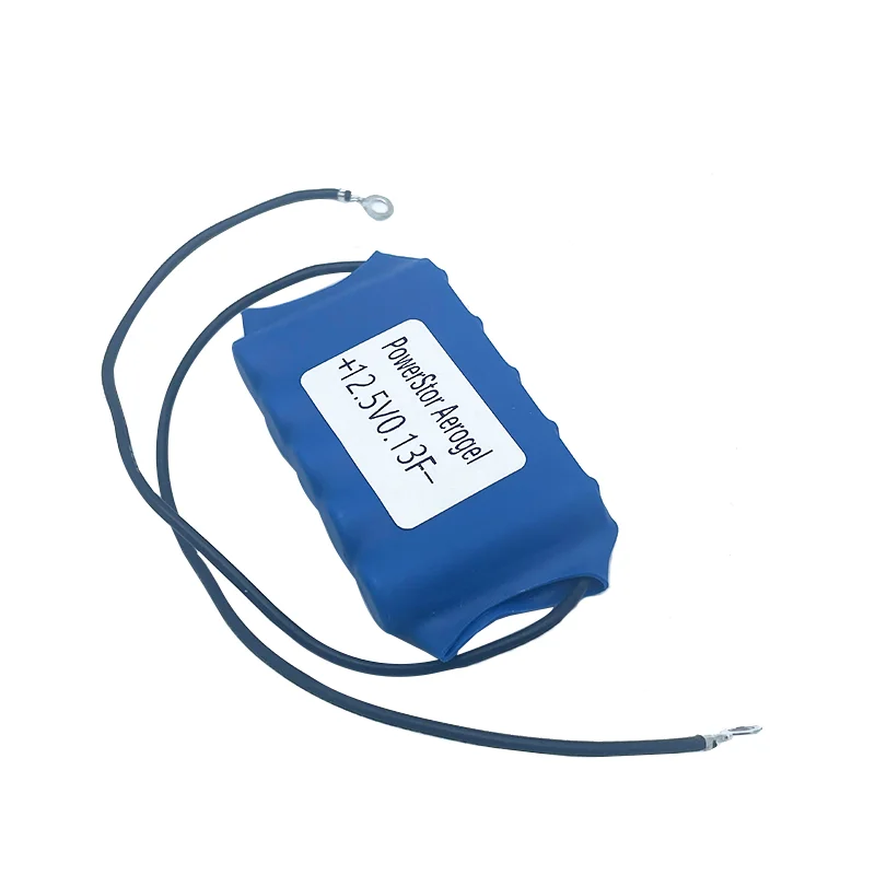 PowerStor Aerogel 12.5V0.13F Módulo de ahorro de energía para vehículo inteligente 2.5V0.65F Fuente de alimentación de respaldo de banco de conexión de serie pequeña