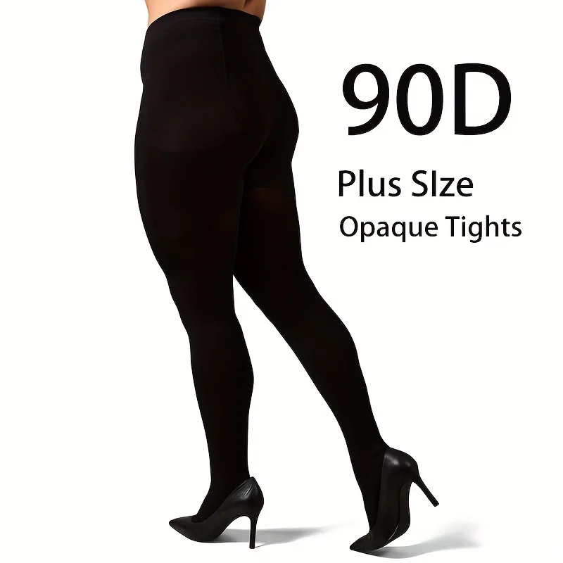

Women‘s 90D Velvet Tights Opaque Pantyhose Spring Nude Look Stockings High Waist Slim Fit Hollow Out Sexy Pantyhose XL 5XL 6XL