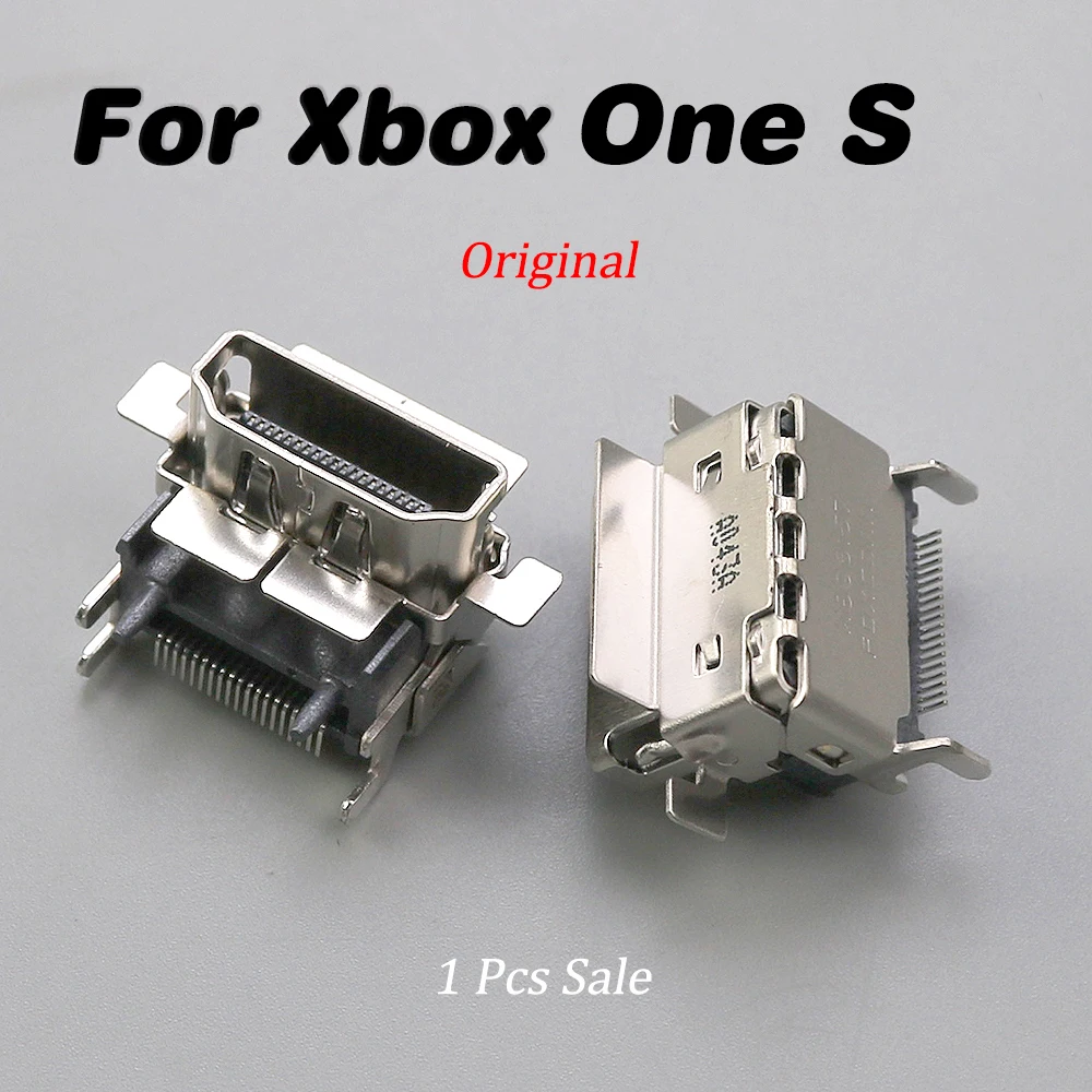 Conector de pantalla HD para Xbox One X/S, 1 piezas, Puerto Original Compatible con HDMI, piezas de interfaz