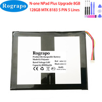 New 3.8V 8000mAh N-one NPad Plus Upgrade 8GB 128GB MTK 8183 Octa-Core Android 13 Tablet Battery