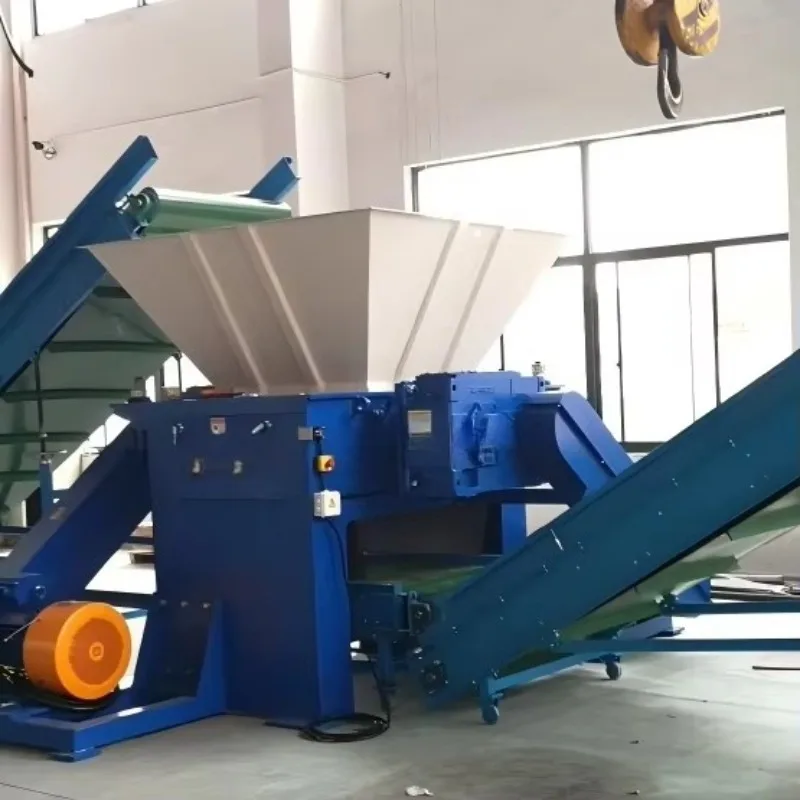 Hard Material Crusher Durable Blade Industrial Shredder For Stone Block Brick Hard Garbage Crushing Work